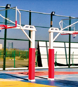 篮球架安装施工